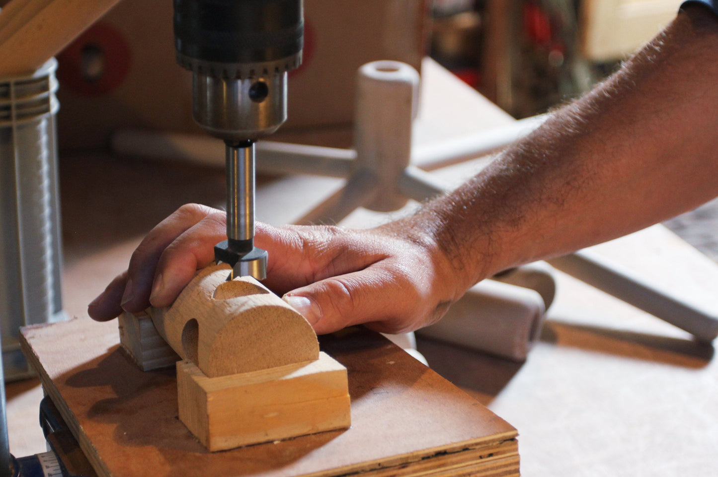 Wallflower, hanging wall planter wooden frame vase