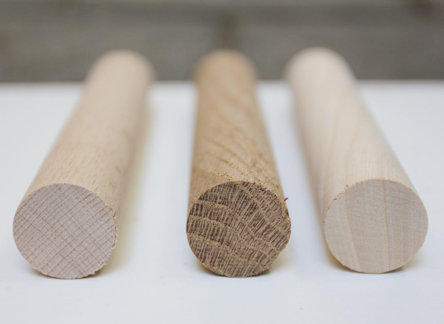 Oak Snowdrop floor lamp with leafy, origami and wood design